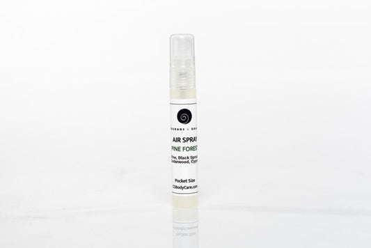 PINE FOREST AIR SPRAY with Moss Agate Crystals