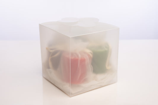 BEESWAX CANDLES -- Votives Gift Box