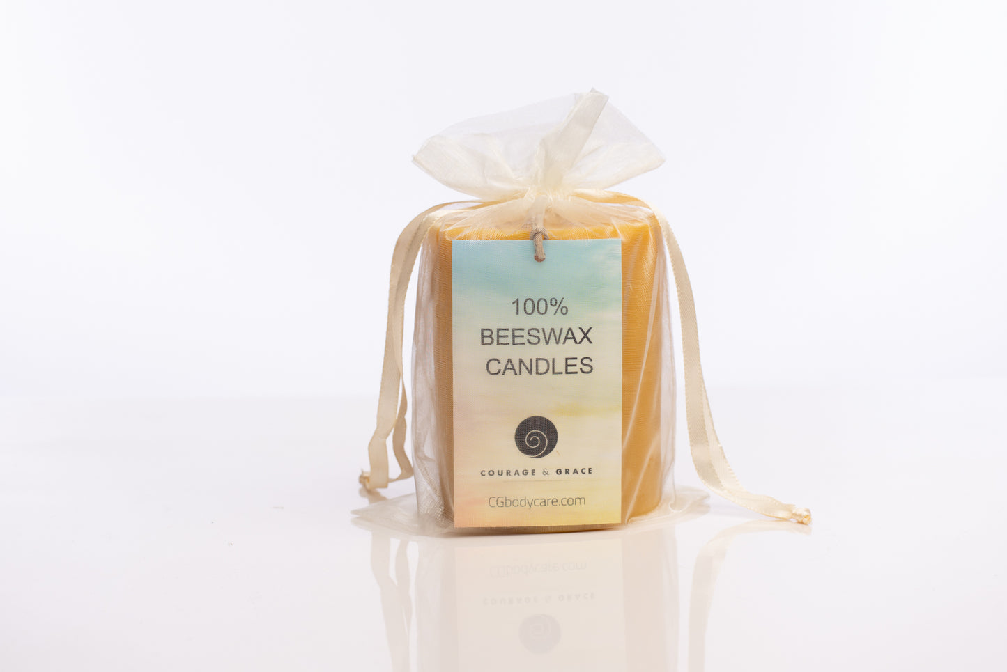 BEESWAX CANDLES -- Pillars
