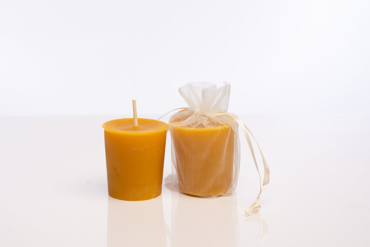 BEESWAX CANDLES -- Votives Gift Box
