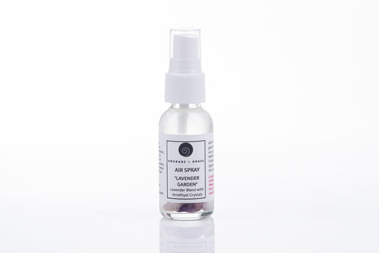 LAVENDER GARDEN AIR SPRAY with Amethyst Crystals