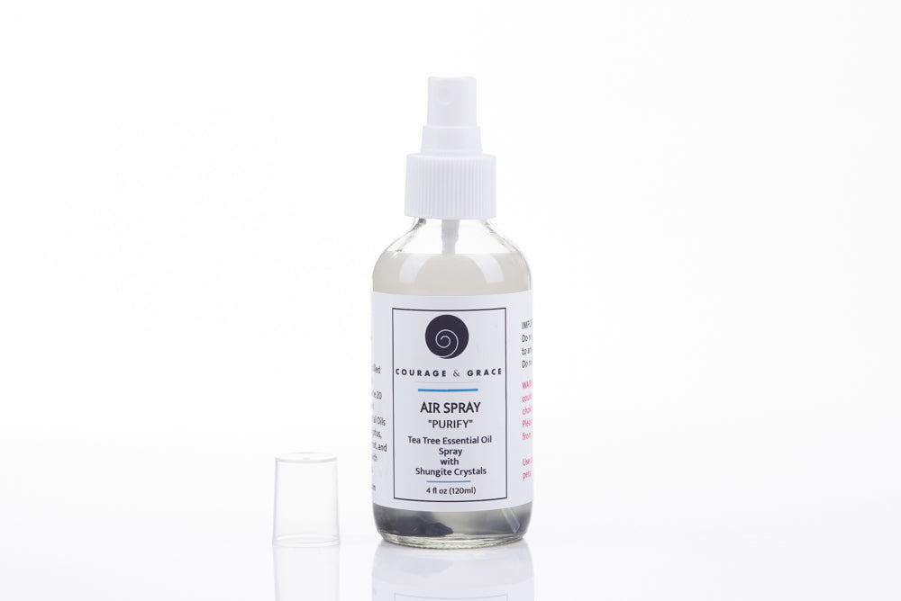 PURIFY ROOM SPRAY with ALCOHOL and TEA TREE OIL