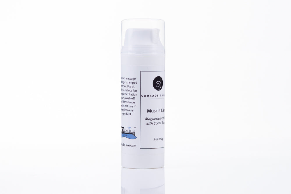 Muscle Calm Magnesium Lotion for Leg Cramps and Tight Muscles