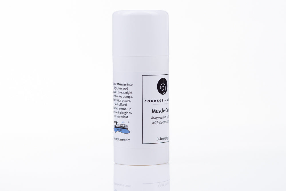 Muscle Calm Magnesium Lotion for Leg Cramps and Tight Muscles