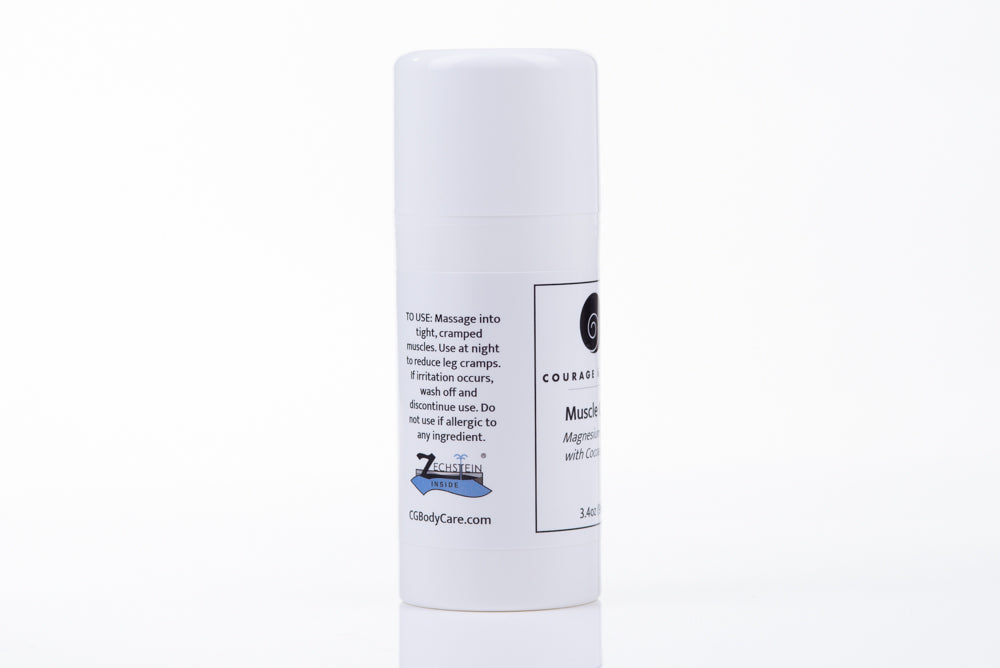 Muscle Calm Magnesium Lotion for Leg Cramps and Tight Muscles