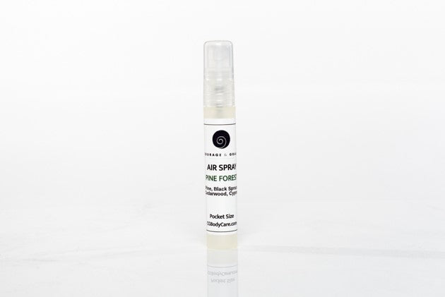 PINE FOREST AIR SPRAY with Moss Agate Crystals