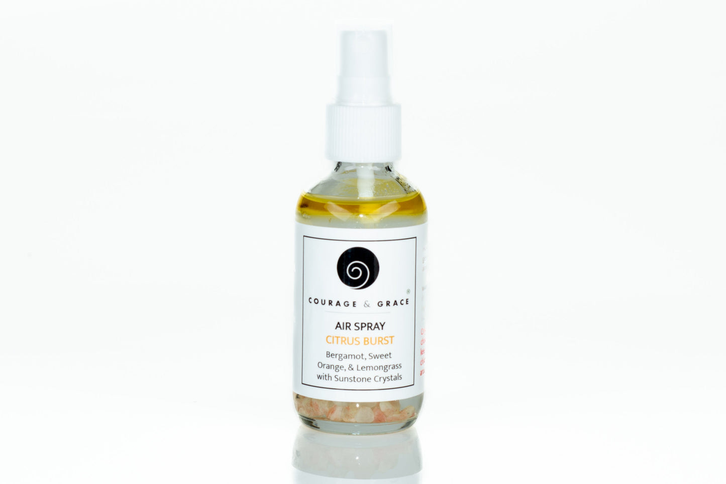 ROOM SPRAY -- Citrus Burst with Sunstone Crystals