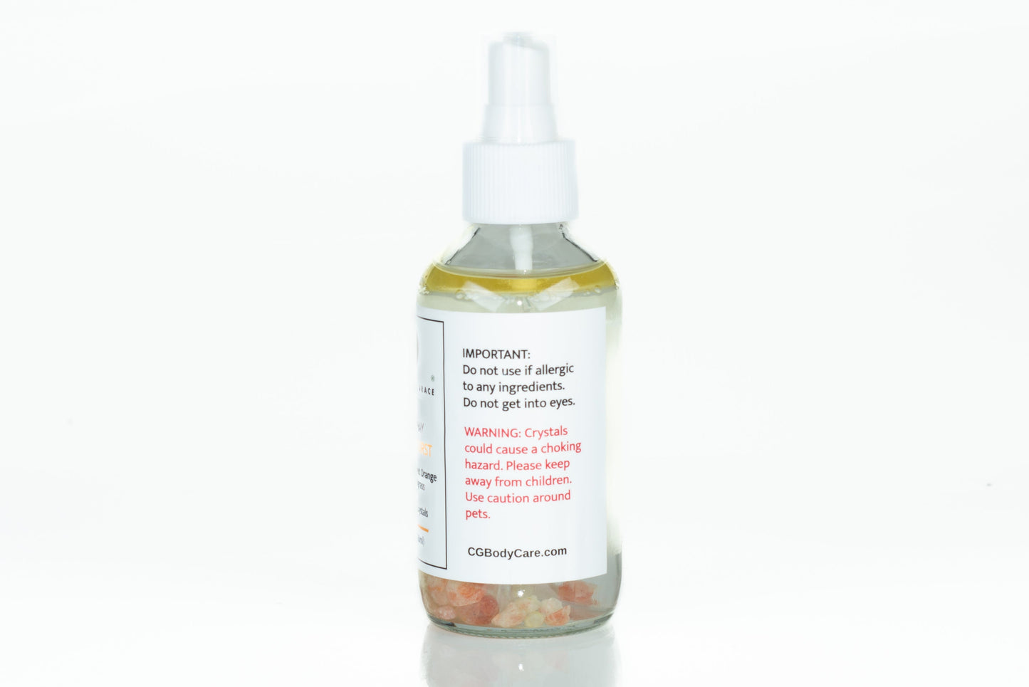 ROOM SPRAY -- Citrus Burst with Sunstone Crystals