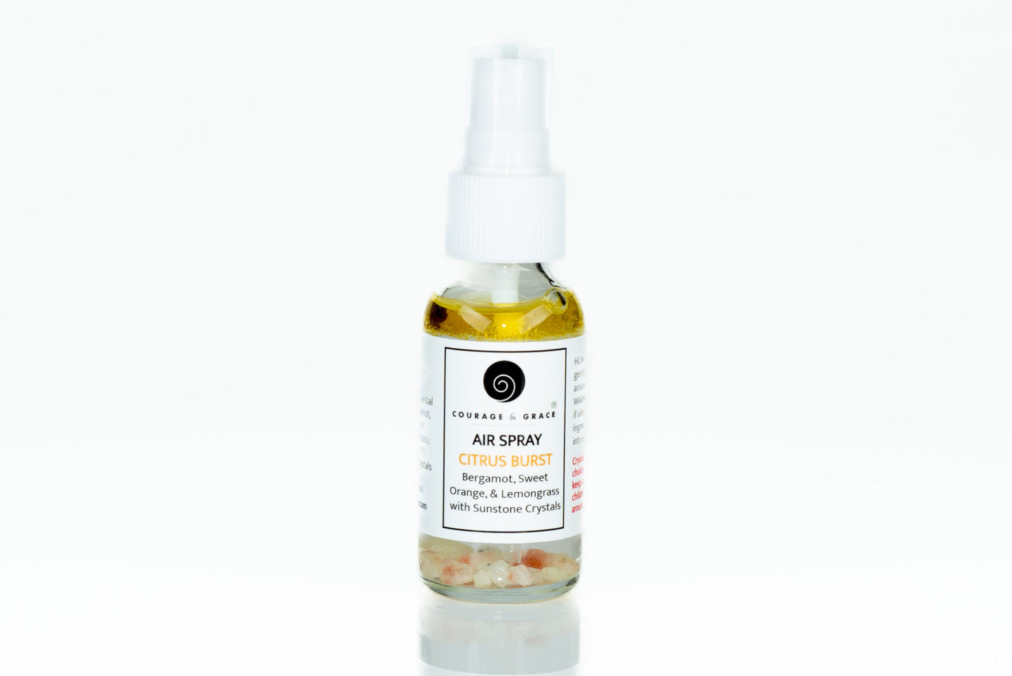 ROOM SPRAY -- Citrus Burst with Sunstone Crystals