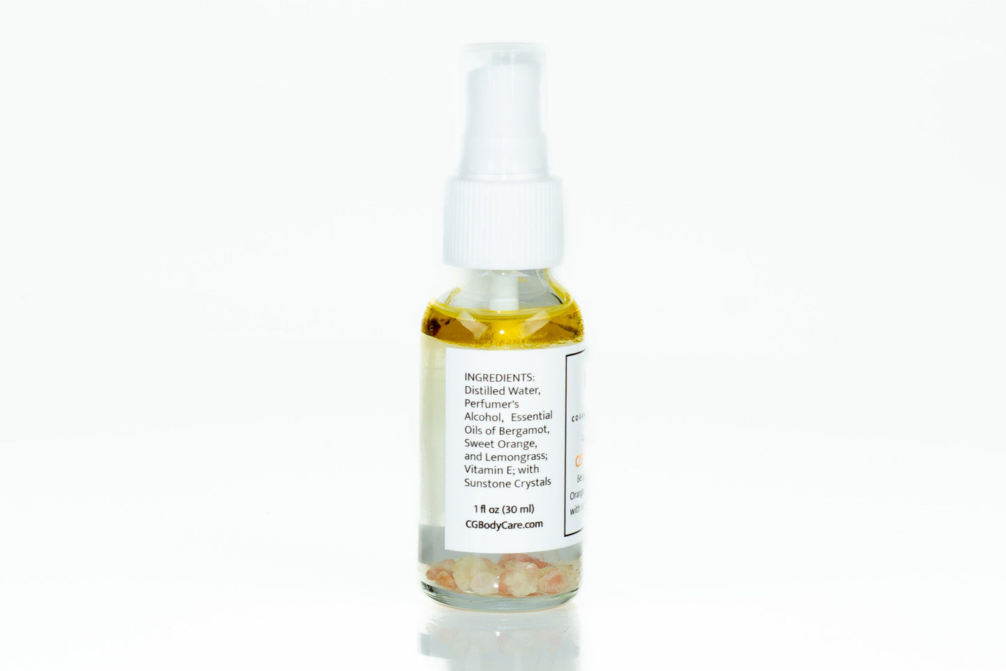 ROOM SPRAY -- Citrus Burst with Sunstone Crystals