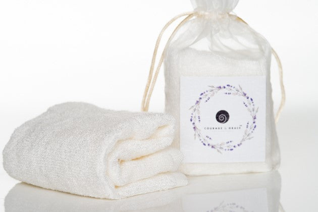 Luxury Organic Bamboo Washcloth (Pack of 2)