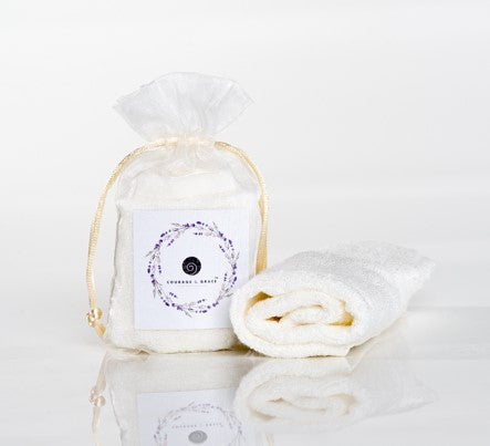 Luxury Organic Bamboo Washcloth (Pack of 2)