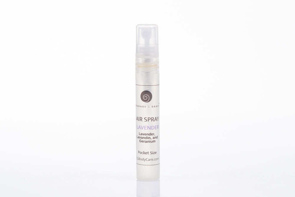 LAVENDER GARDEN AIR SPRAY with Amethyst Crystals