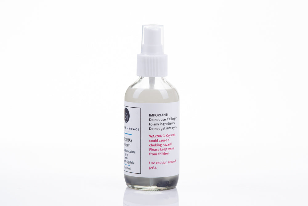 PURIFY ROOM SPRAY with ALCOHOL and TEA TREE OIL