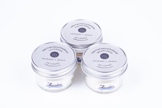 Daily Fresh Deodorant: Lavender, Tuscan Breeze, and Woodlands
