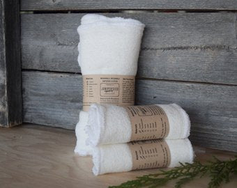 Luxury Organic Bamboo Washcloth (Pack of 2)